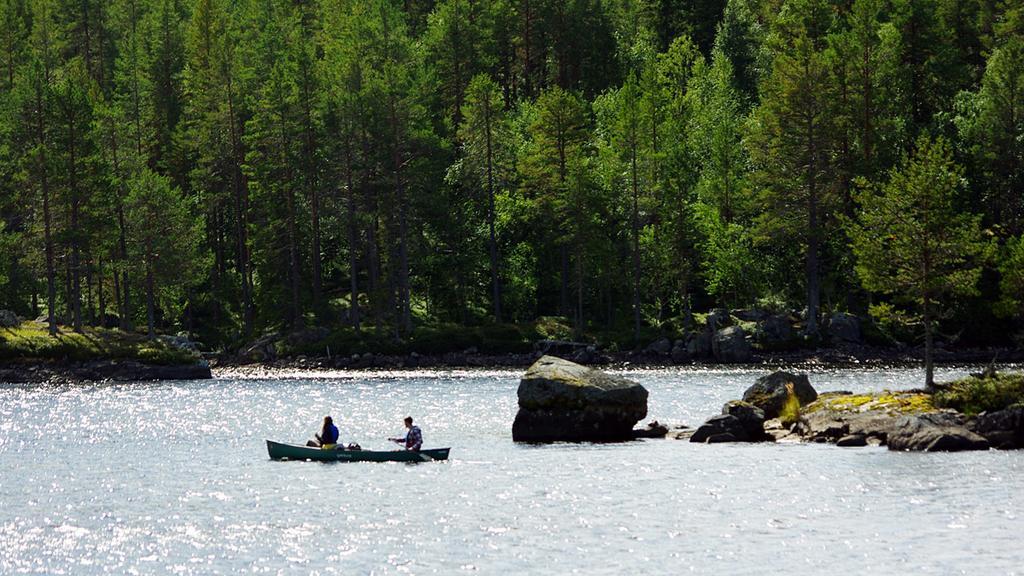 Lits Camping, Stugby Och Kanot Extérieur photo