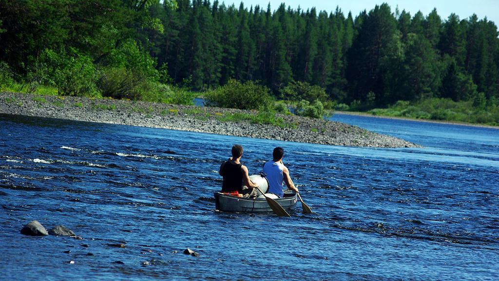 Lits Camping, Stugby Och Kanot Extérieur photo